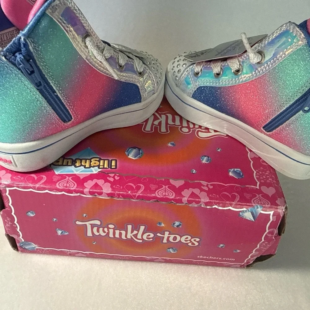 Sketchers Twinkle Toes Twi-Lites 2.0. Toddler Size 6
